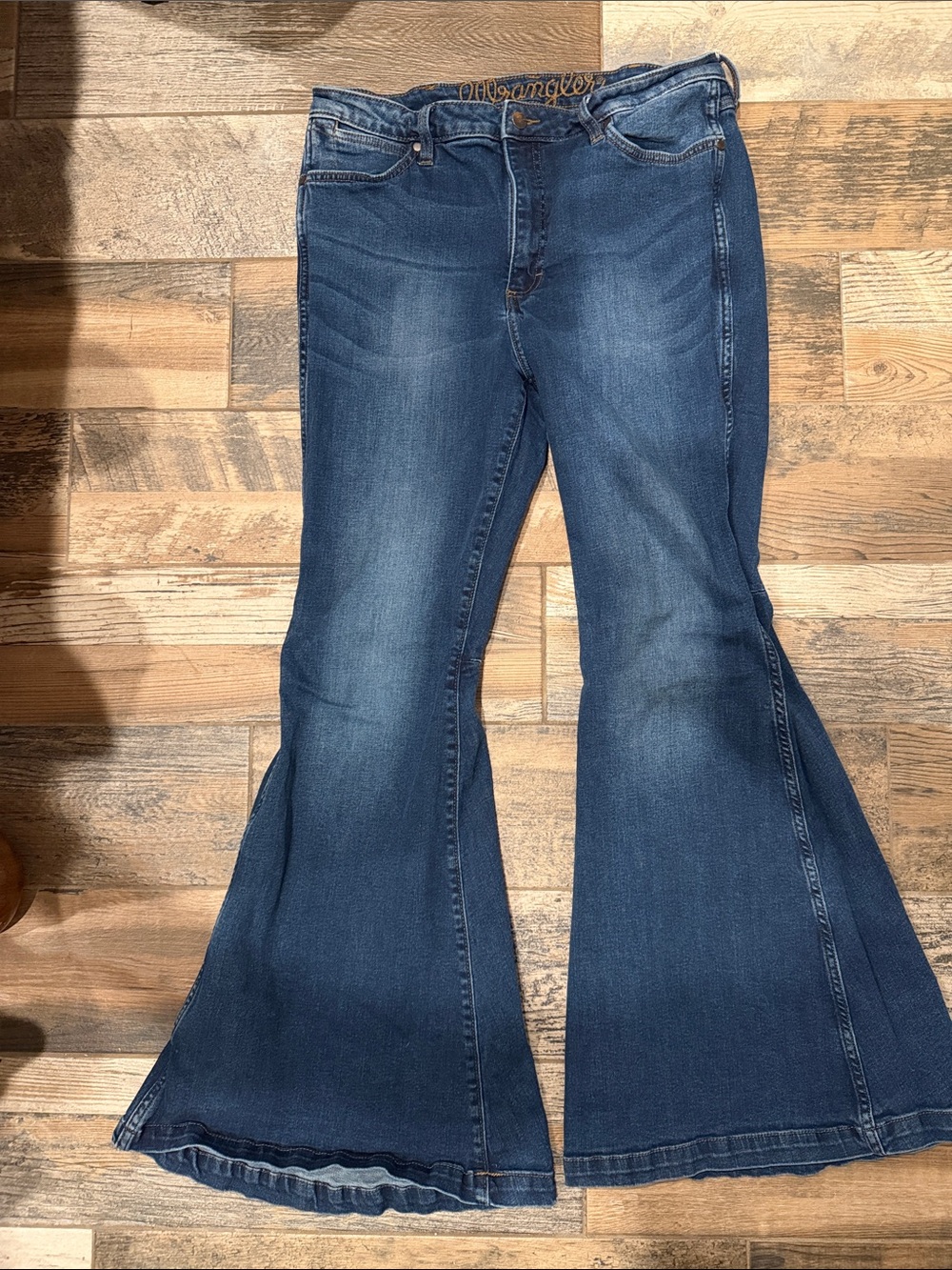 Wrangler Indigo Flare Jeans for Women